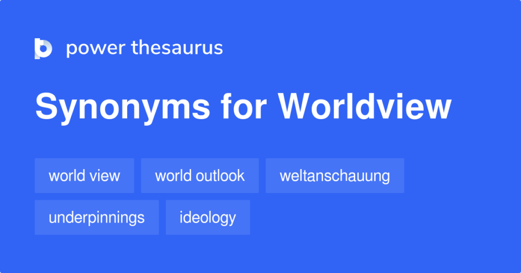 Synonyms-Worldview