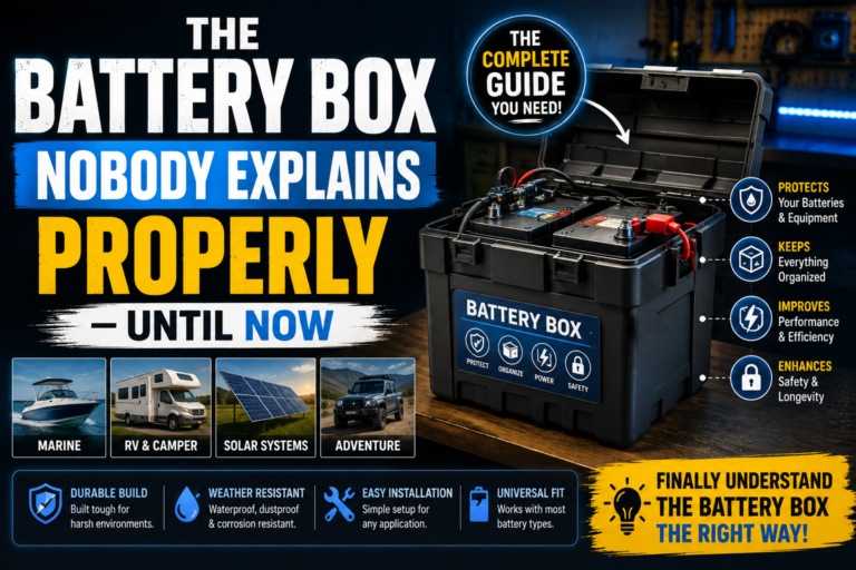 The Battery Box Nobody Explains Properly — Until Now