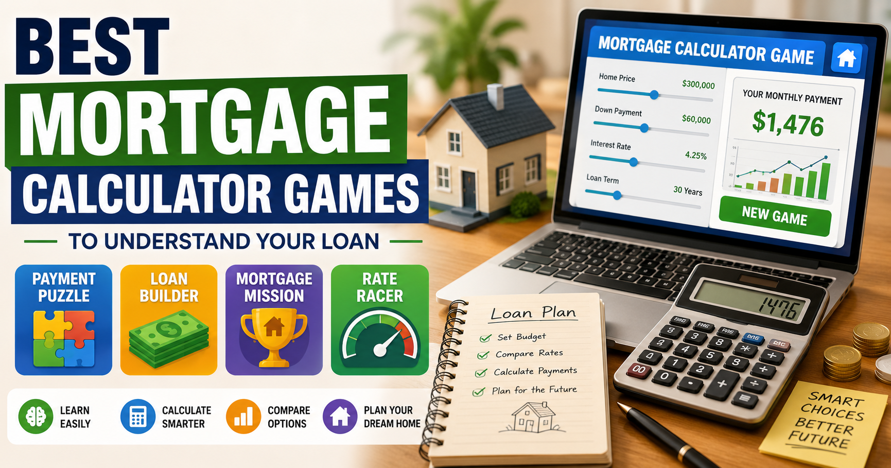 Best Mortgage Calculator Games to Understand Your Loan