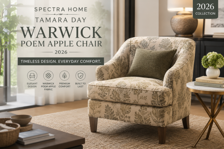 Spectra Home Tamara Day Warwick Poem Apple Chair (2026)