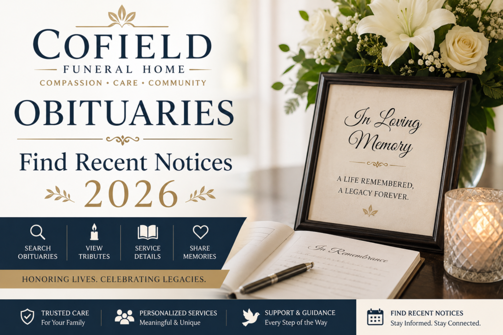 Cofield Funeral Home Obituaries | Find Recent Notices 2026