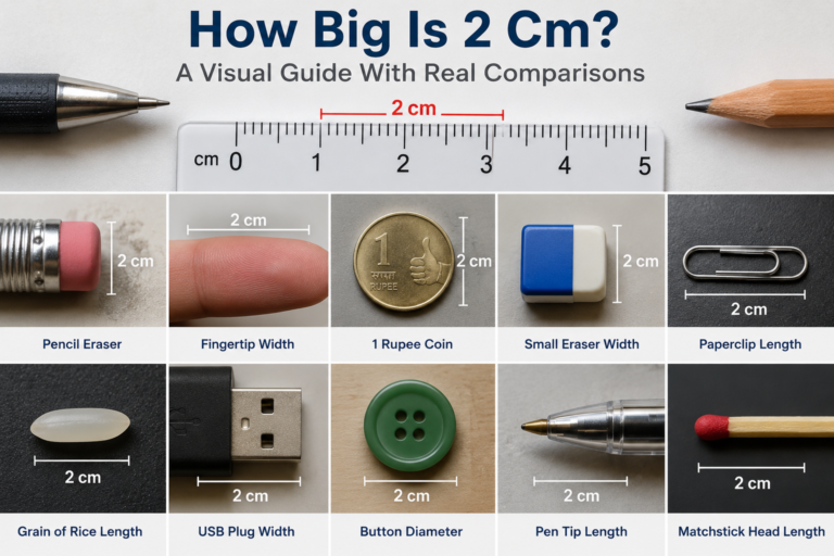 How Big Is 2 Cm? A Visual Guide With Real Comparisons