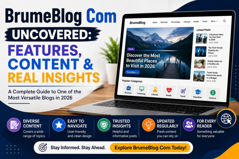 BrumeBlog Com Uncovered: Features, Content & Real Insights