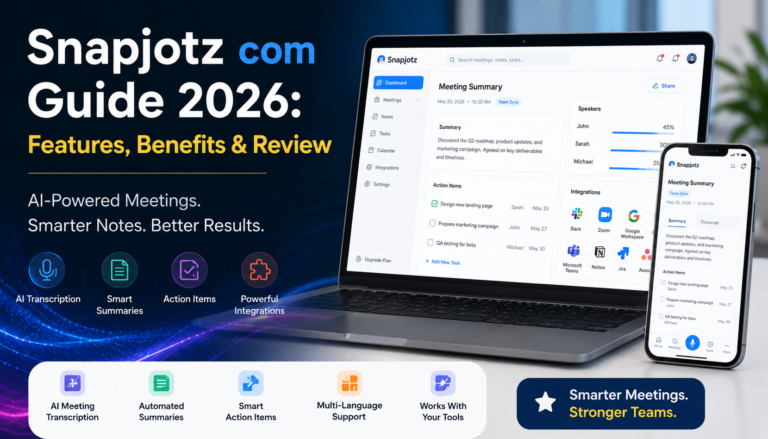 Snapjotz com Guide 2026: Features, Benefits & Review