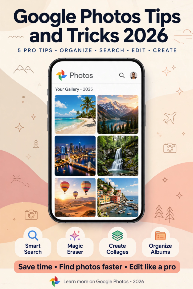 how to manage Google Photos storage space in 2026